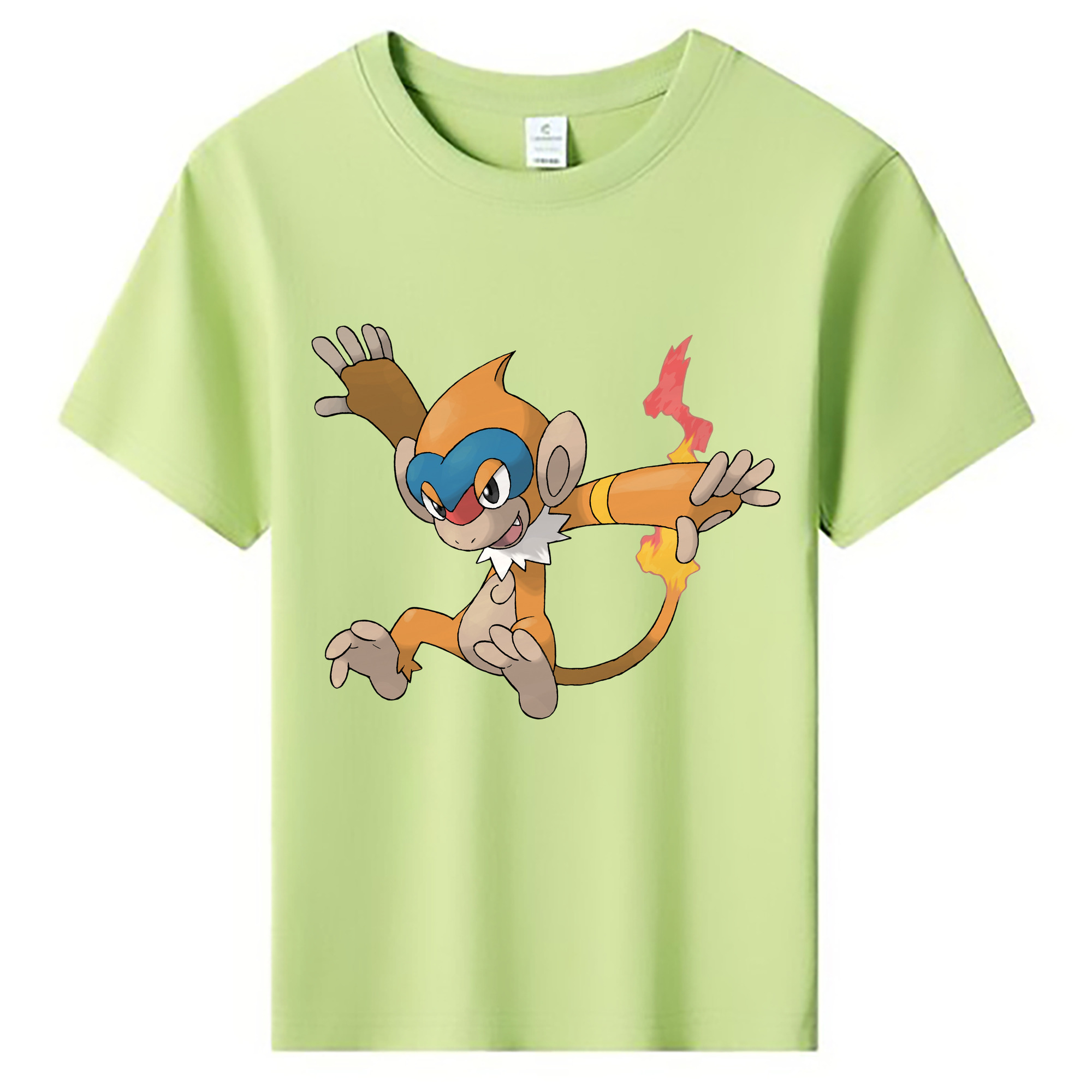 （画像用） ポケットモンスター Pokémon 綿100％キッズTシャツ（フロントプリント）